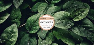 Madaglia di Bronzo Ecovadis | Encaplast®