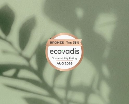 Medaglia di bronzo Ecovadis 26 | Encaplast